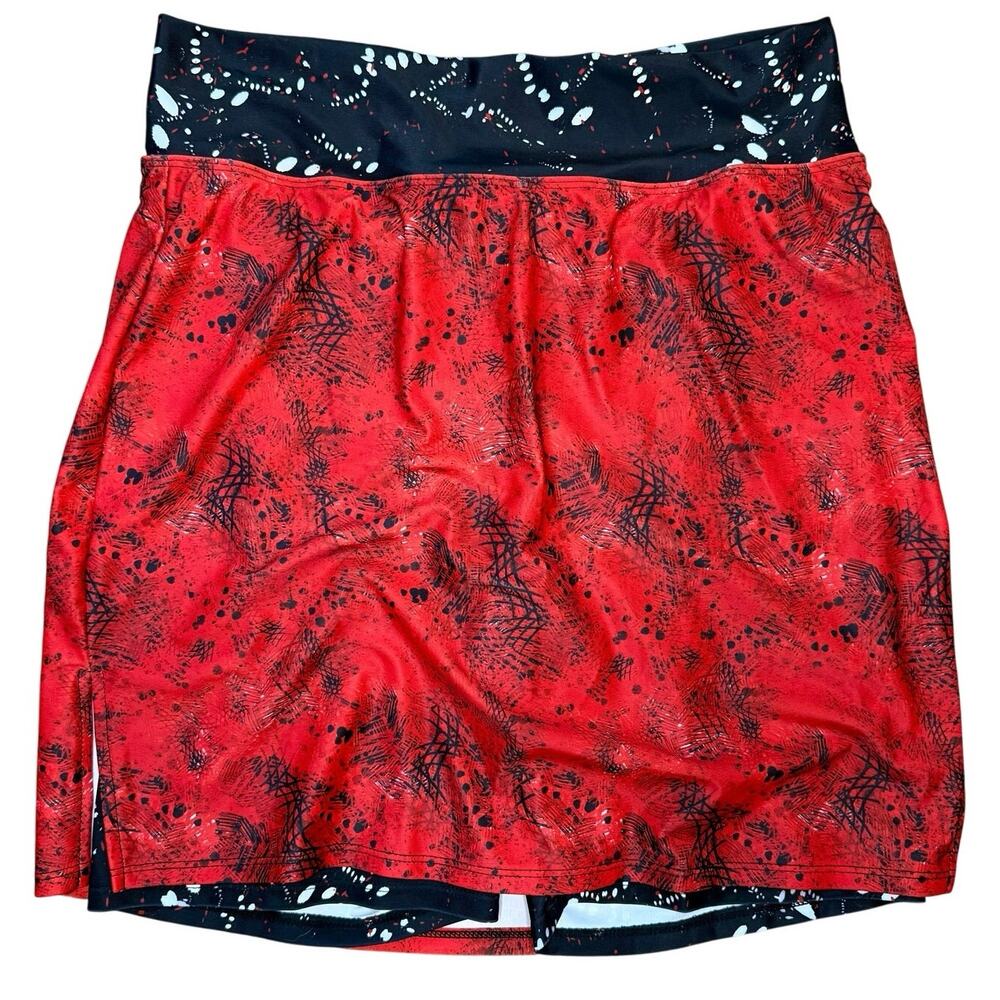 NWT Skort Obsession Red Alert Print Size S
